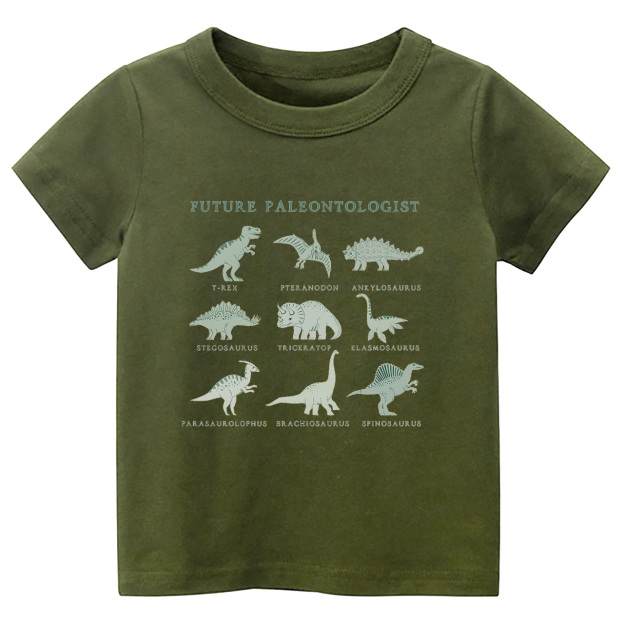 Future Paleontologist Natural Kids Shirt