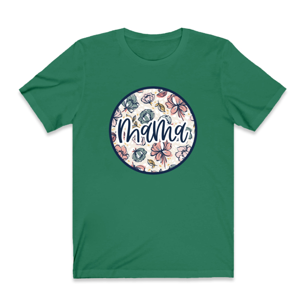 Mama Floral Watercolor T-Shirt