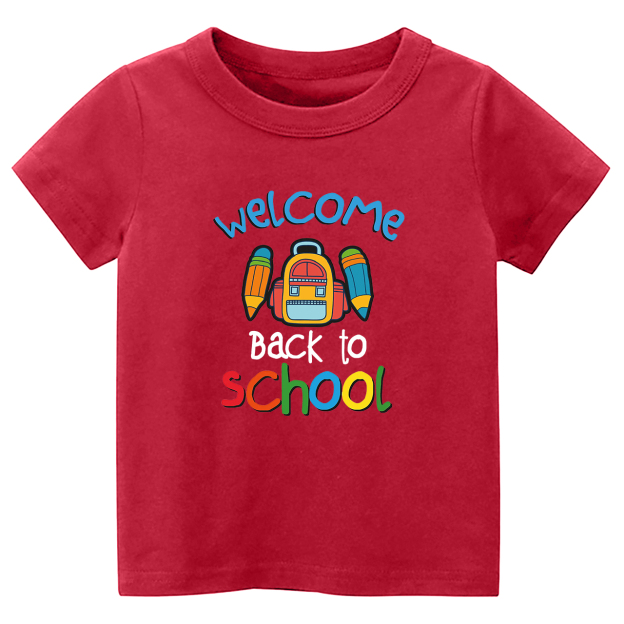 Welcome Back To School Cute Shirt For Kids