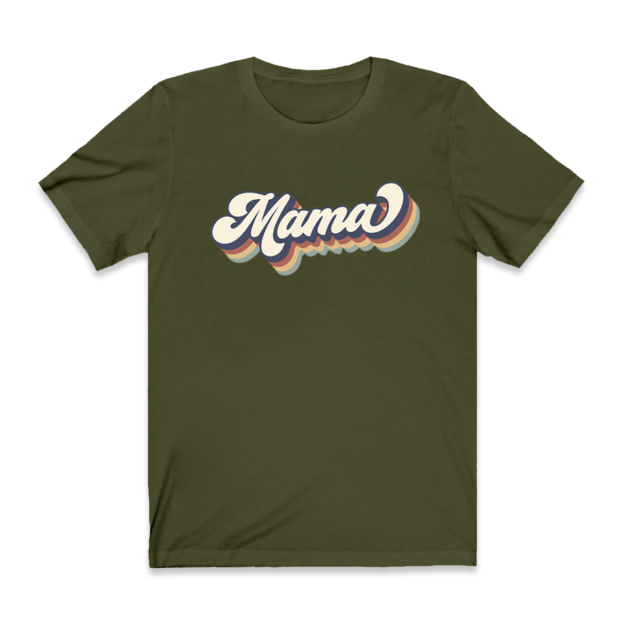 Retro Mama Life Gift T-Shirt