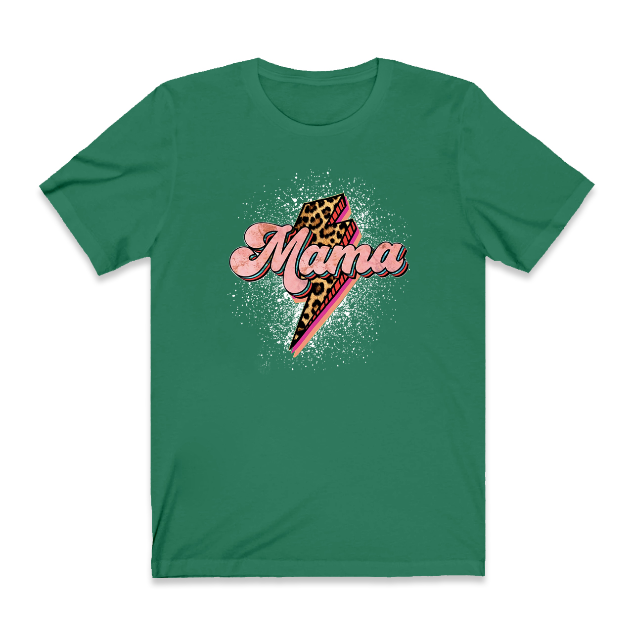 Leopard Momlife Mama Shirt