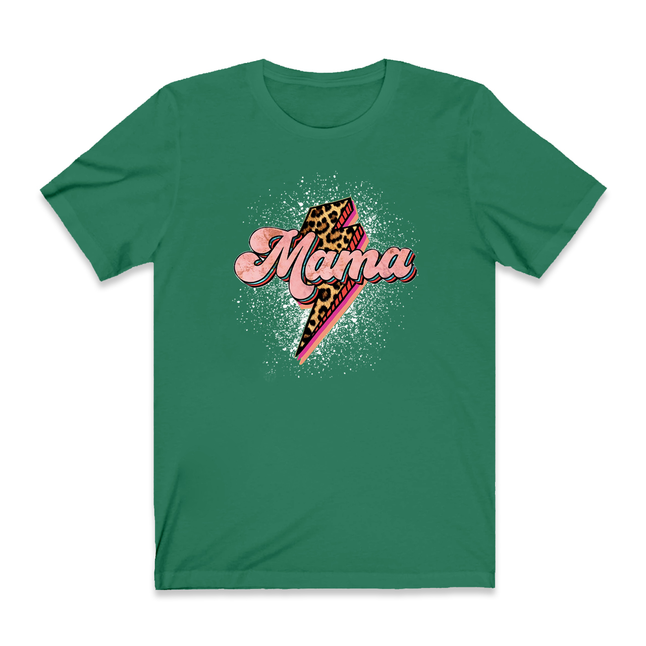 Leopard Momlife Mama Shirt