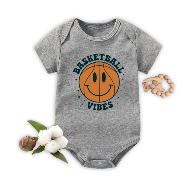 Basketball Vibes Bodysuit For Baby