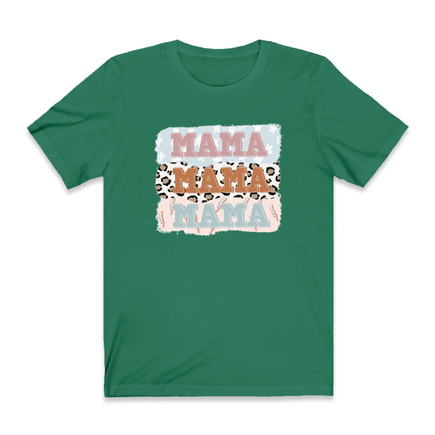 Vintage Stitching Mom Shirts