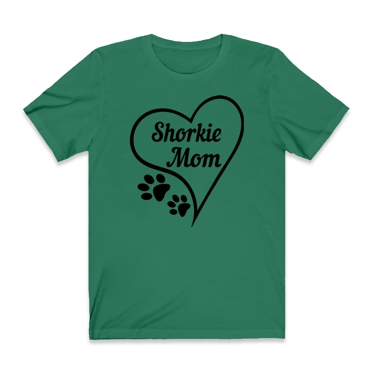 Shorkie Dog Print Mom Shirt