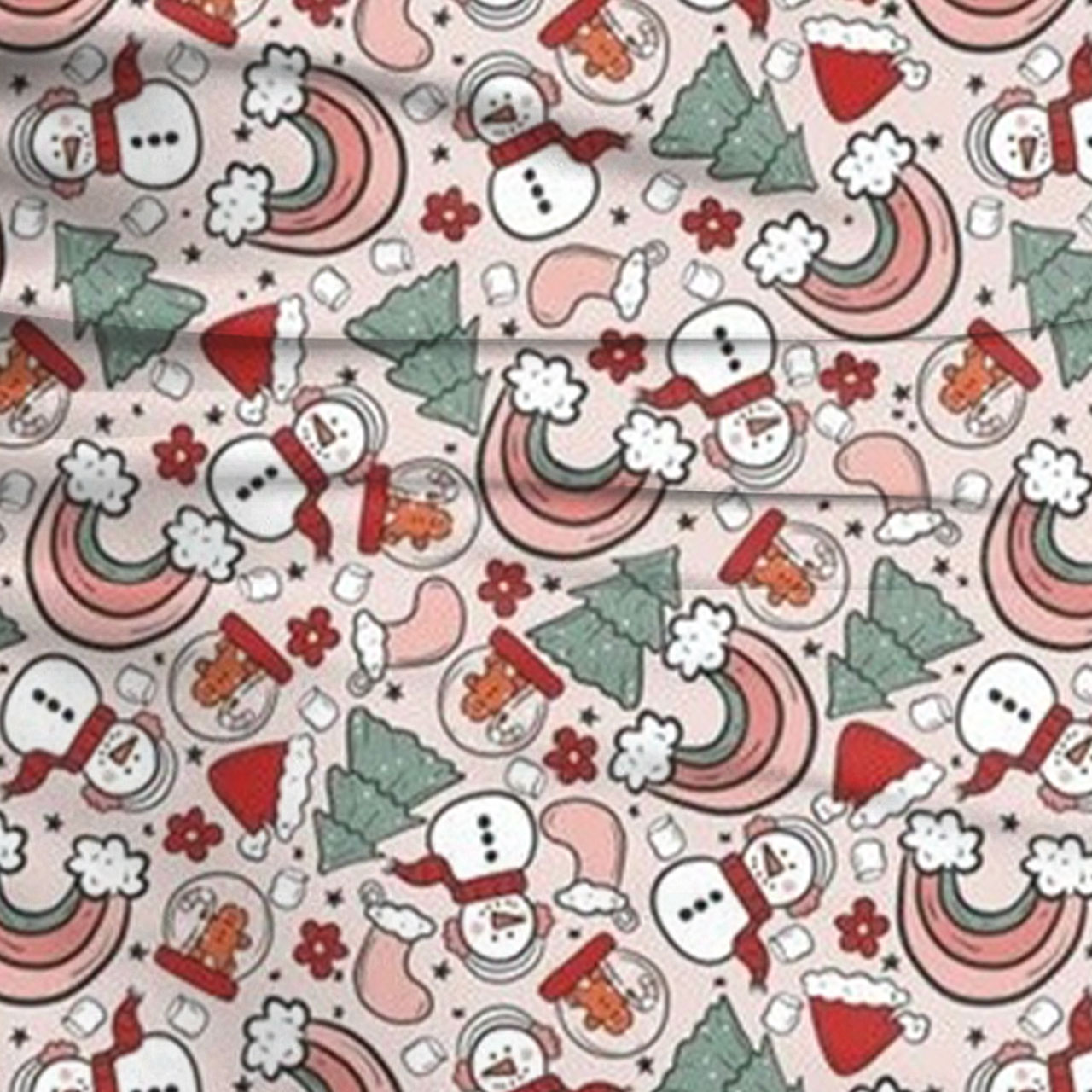 Vintage Inspired Christmas Hospital Swaddle&Hat Set SaleBeepumpkin™