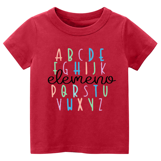Cute ABC Elemeno Kids Shirt