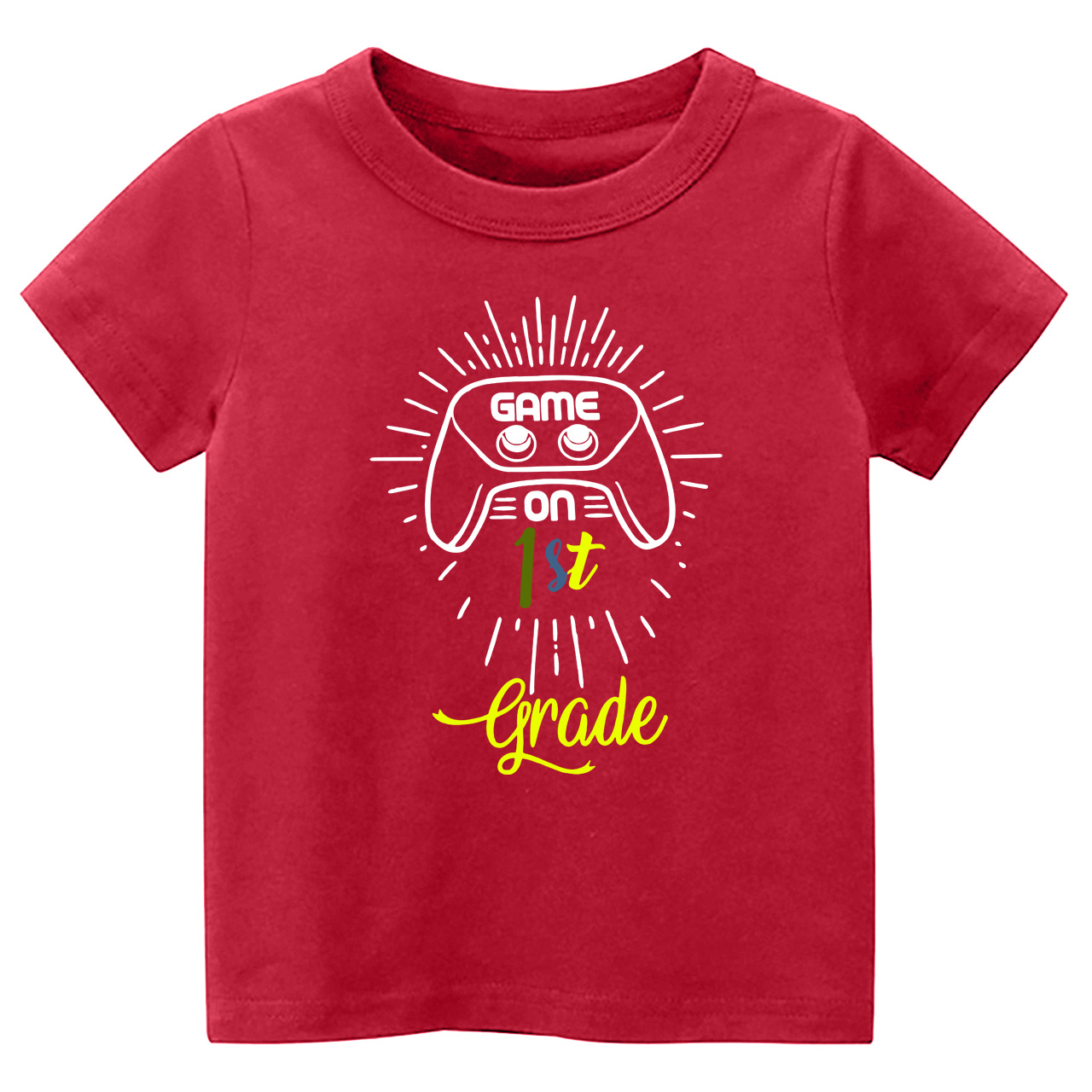  Personalized Game On 1st Grade Back To School T-shirt