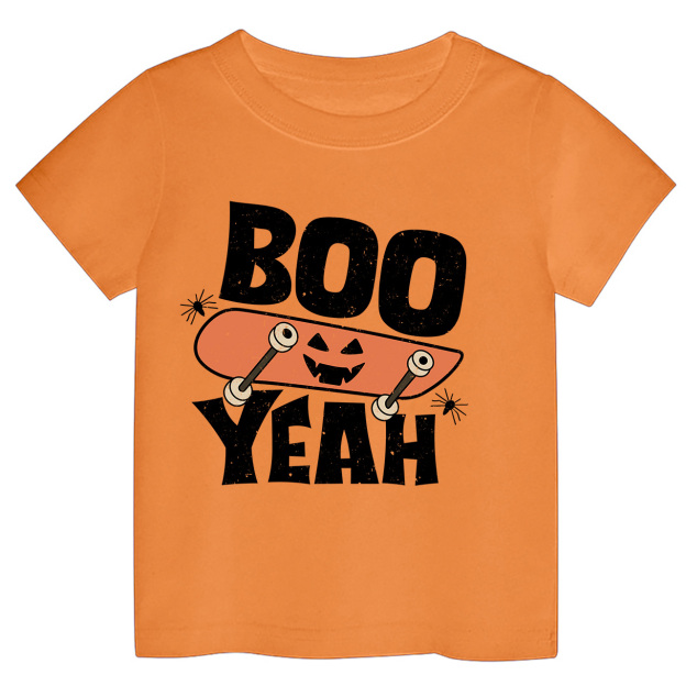 Boo Yeah pumpkin Halloween Shirt