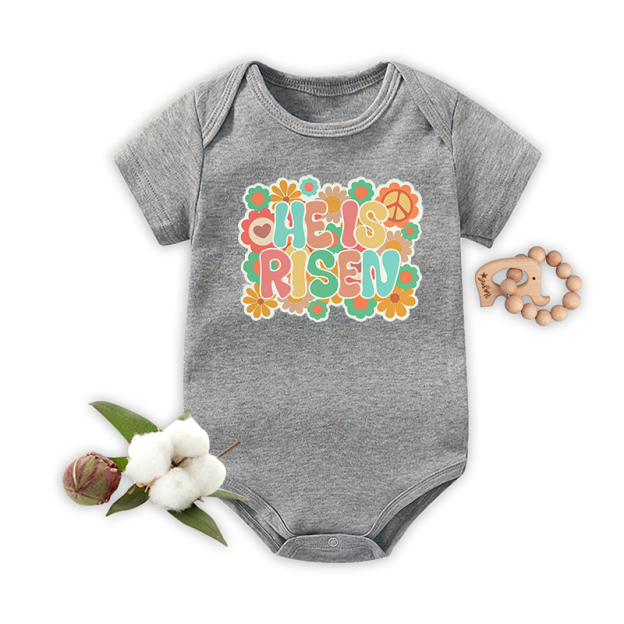 He Is Risen Bodysuit For Baby