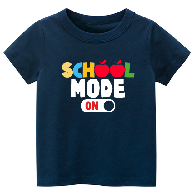 School Mode On Back To School Kids Shirt