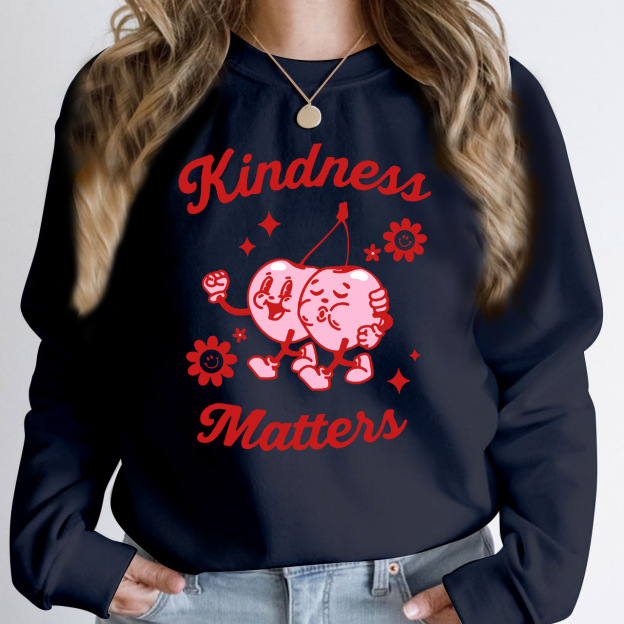 Kindness Matters Retro Sweatshirt