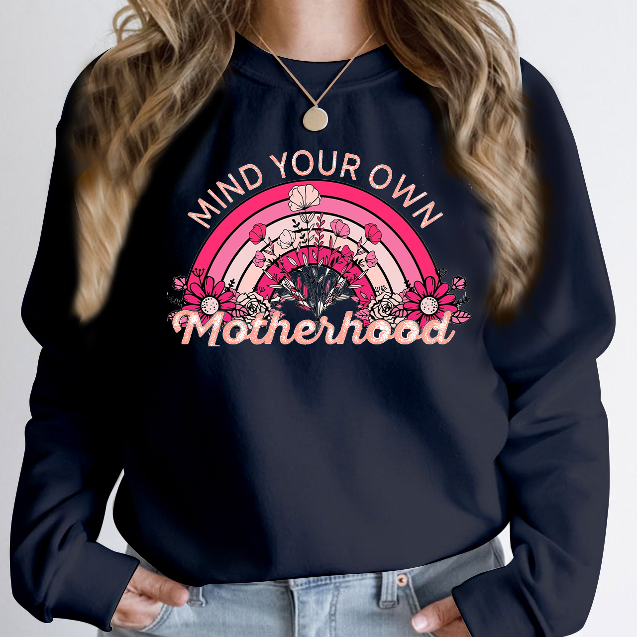 Mind Your Own Motherhood Retro Sweatshirt