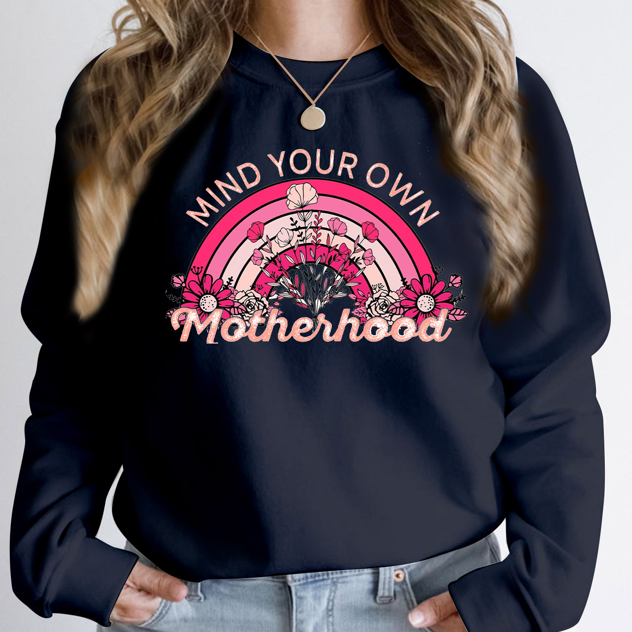 Mind Your Own Motherhood Retro Sweatshirt
