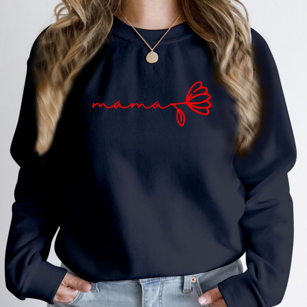 Mom & Flower Sweatshirt