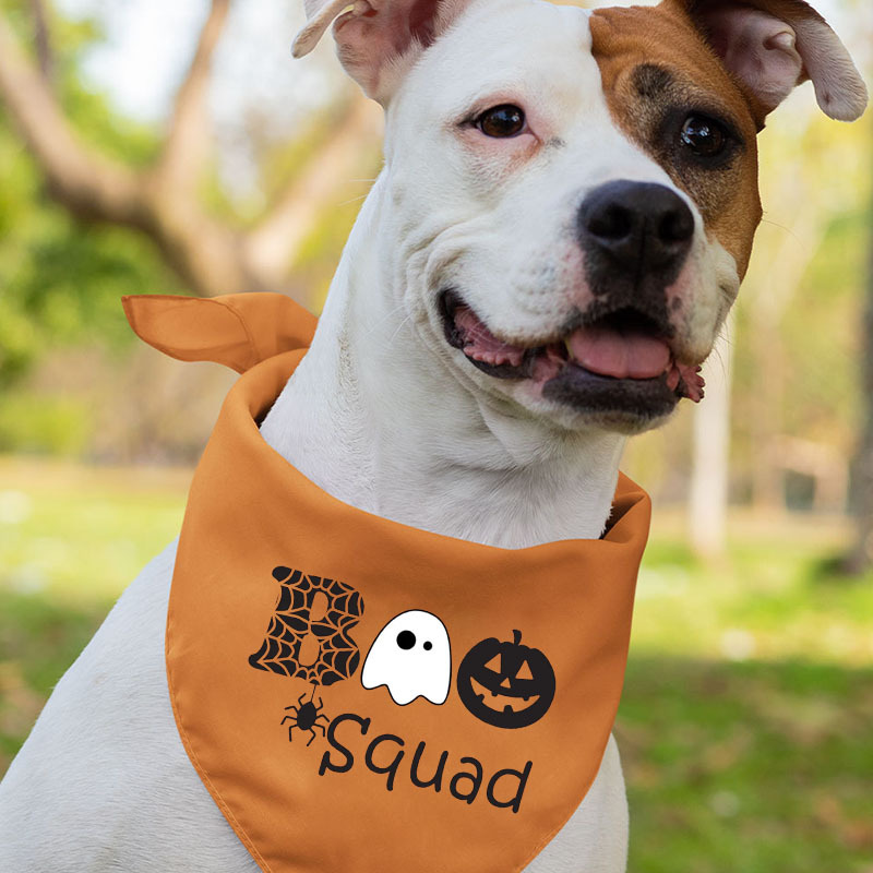 Boo Ghost Squad Halloween Party Family Matching T-Shirts