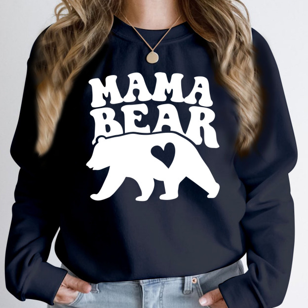 Mama Bear Sweatshirt For Mom 