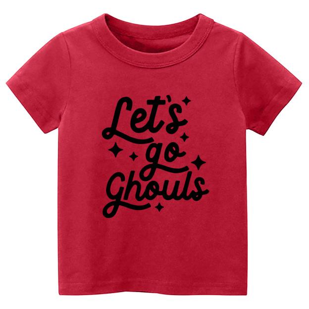 Let's Go Ghouls Kids Halloween Shirts For Kids
