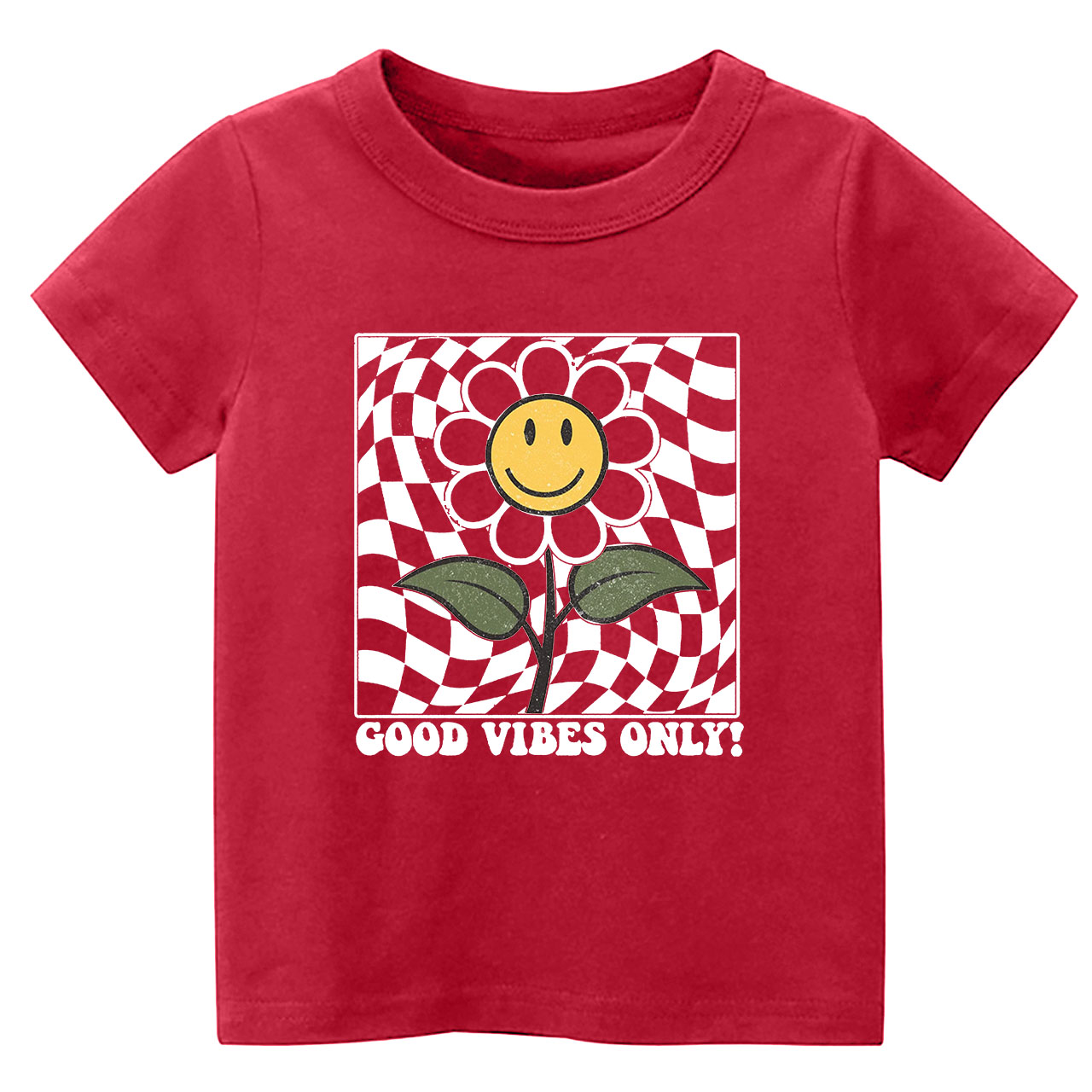 Retro Daisy  Good Vibes Toddler Shirt