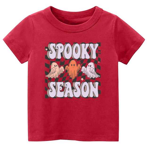 Spooky Season - Retro Halloween Kids Shirt 