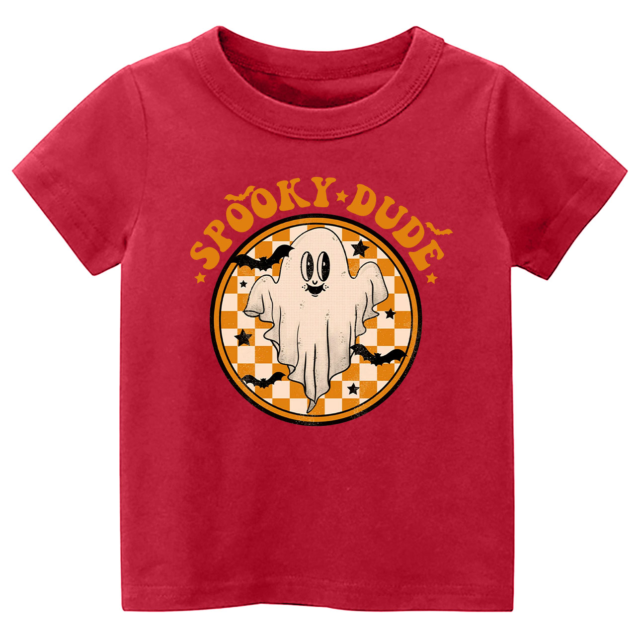 Retro Halloween Spooky Dude Fall Toddler Tees