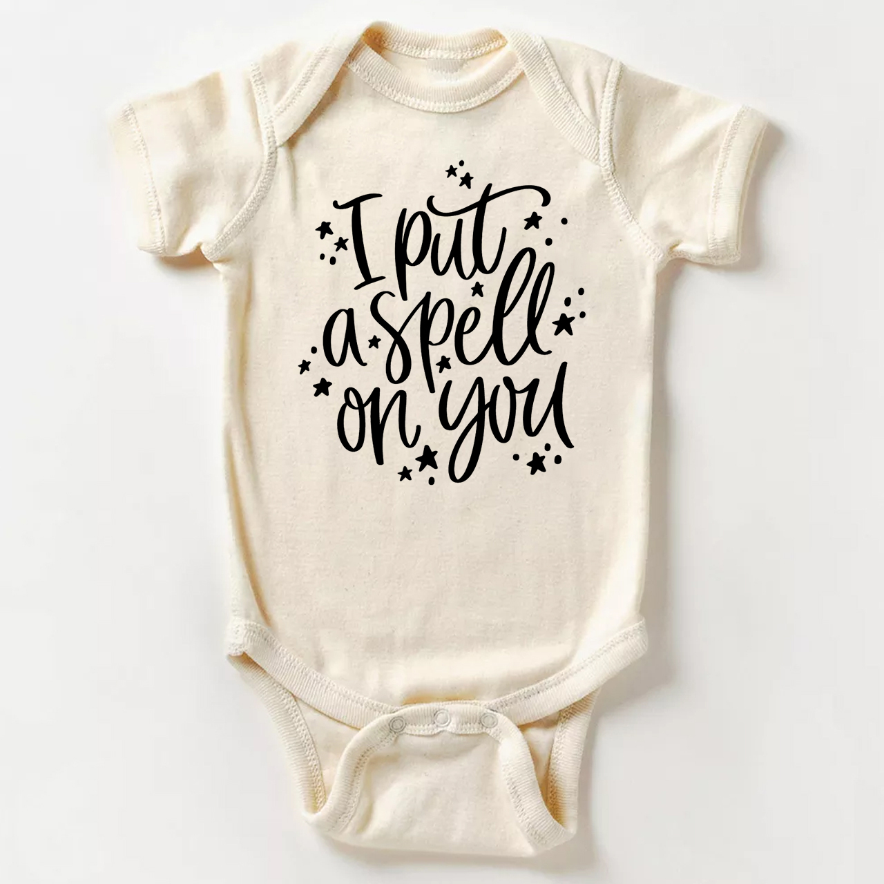 I Put A Spell On You Halloween Baby Bodysuit