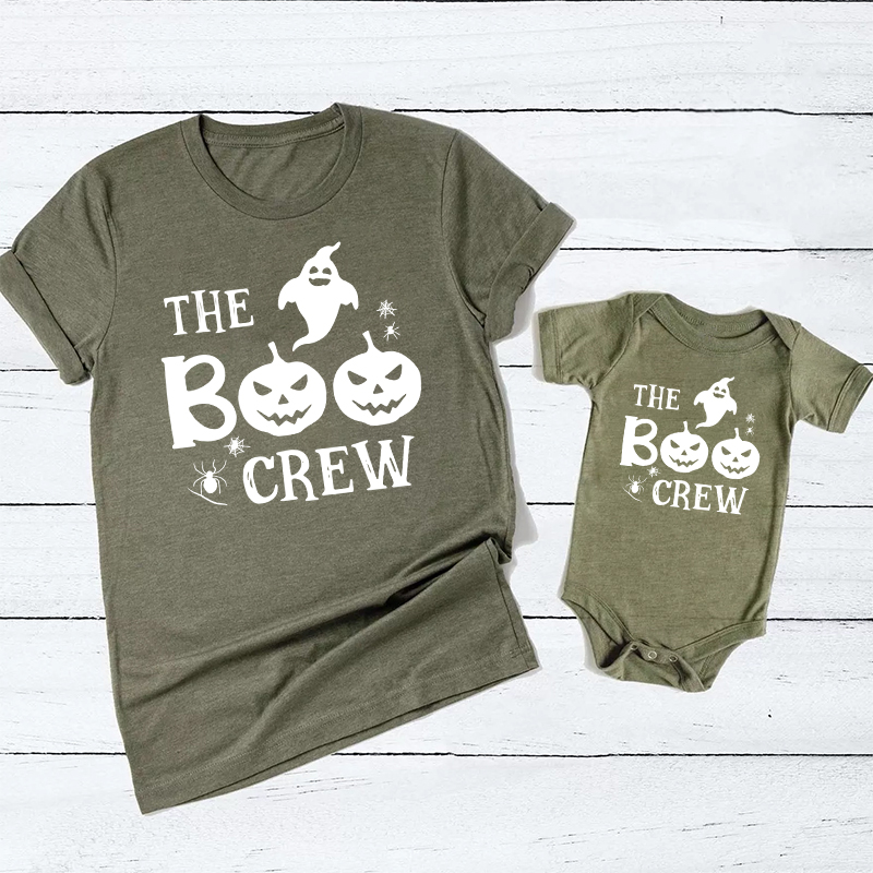 The Boo Crew Halloween Family Matching Shirt 