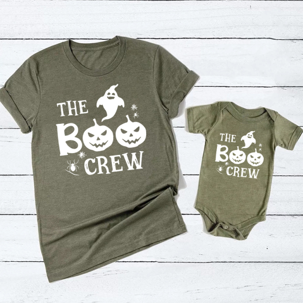 The Boo Crew Halloween Family Matching Shirt 