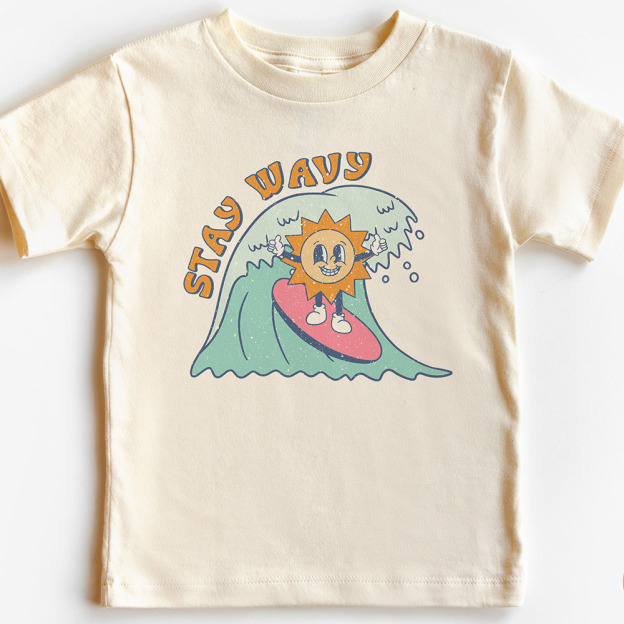 Stay Wavy Ocean Beach Summer Shirt