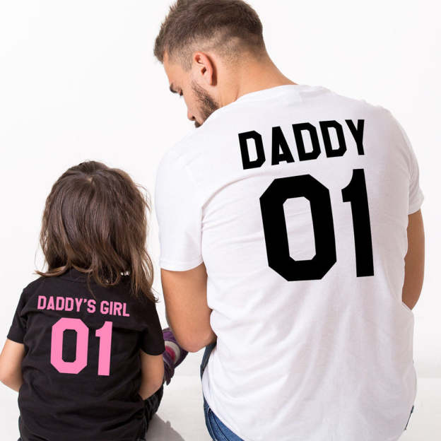 Daddy & Daddy's Girl Shirt & Baby Bodysuit