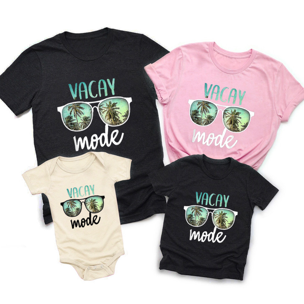 Vacay Mode Family Vacation Shirts