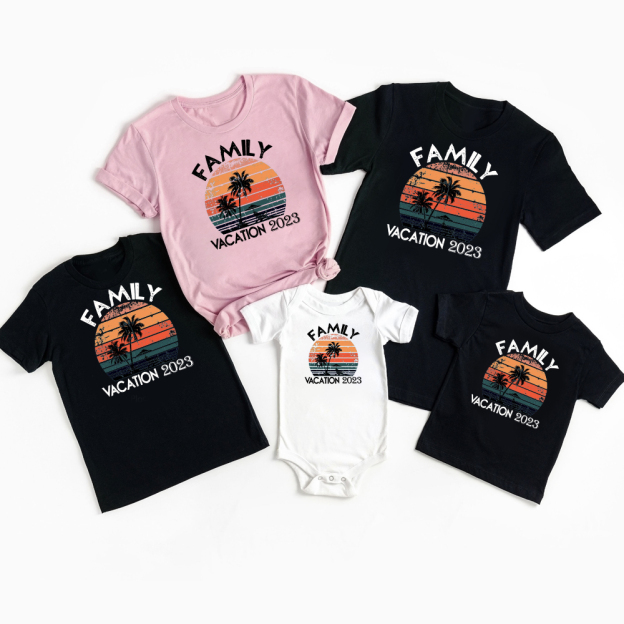 Family Vacation 2023 Family Matching Shirts