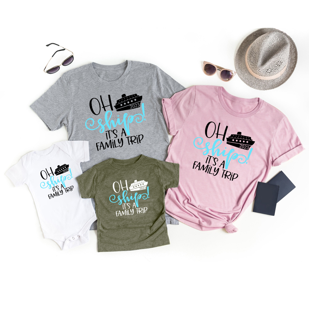 Family Trip 2023 Family Vacation Shirts