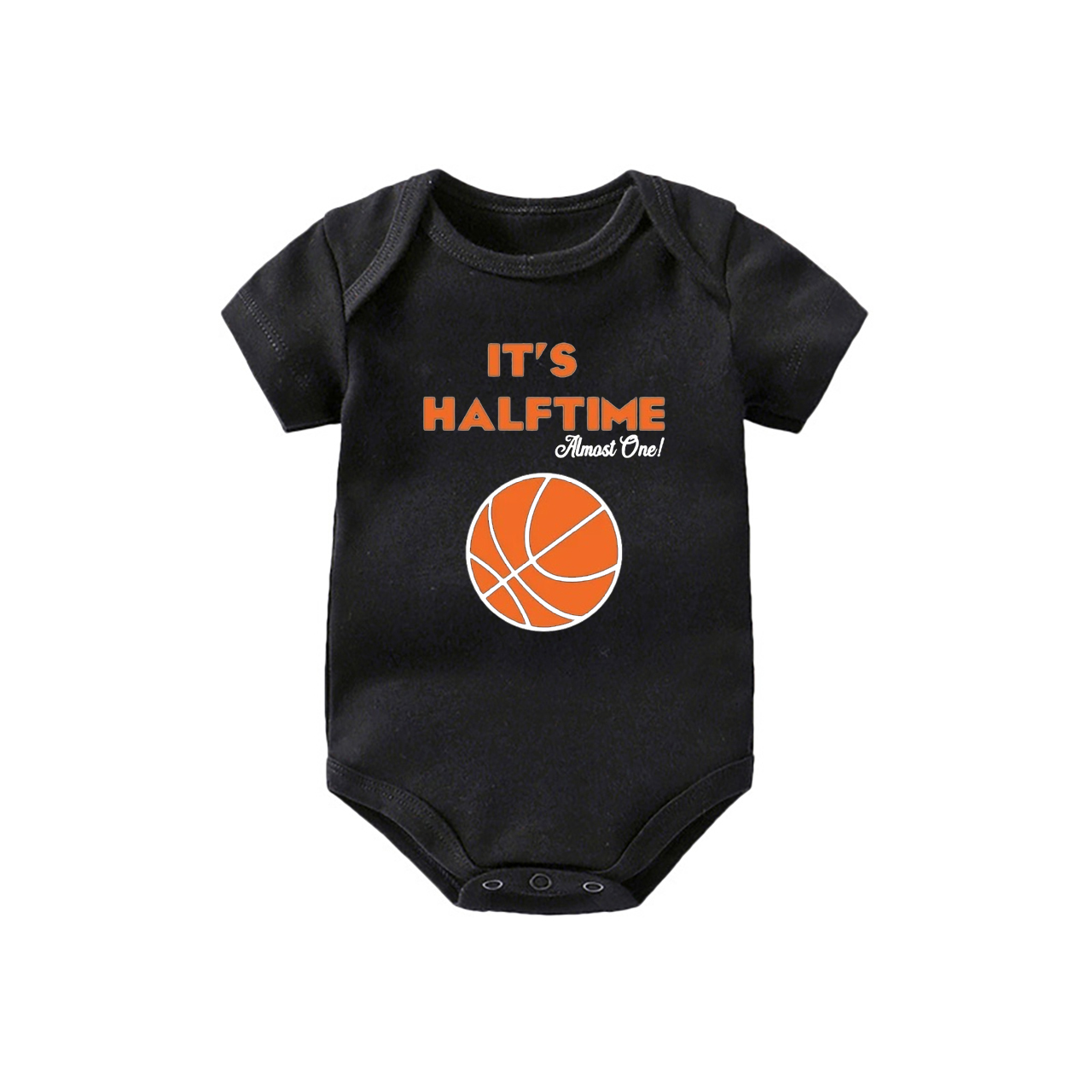 Basket Ball Halftime Birthday,Baby Bodysuit