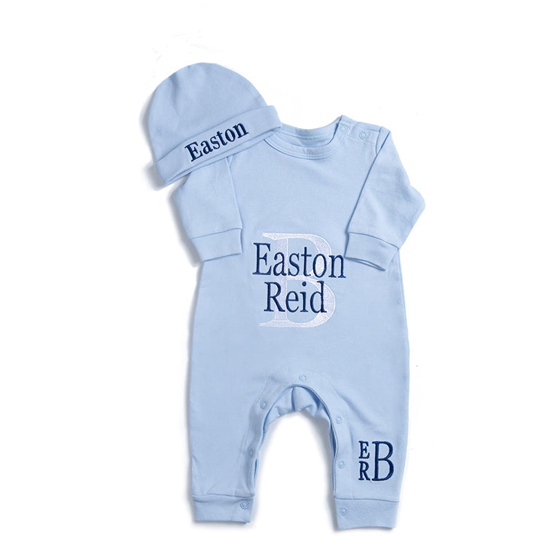 Personalized Baby Rompers Sets (Big Letters)