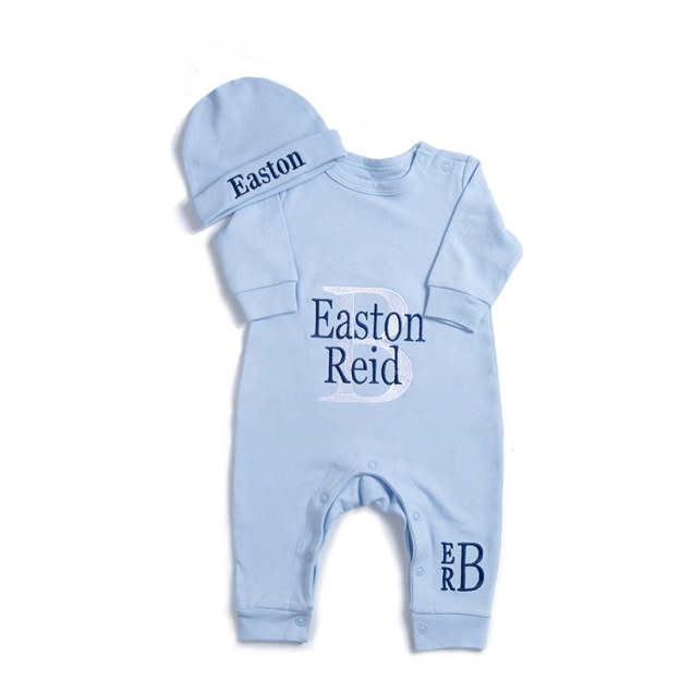 Personalized Baby Rompers Sets (Big Letters)
