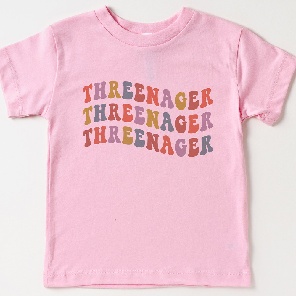 3rd Birthday Threenager Shirt
