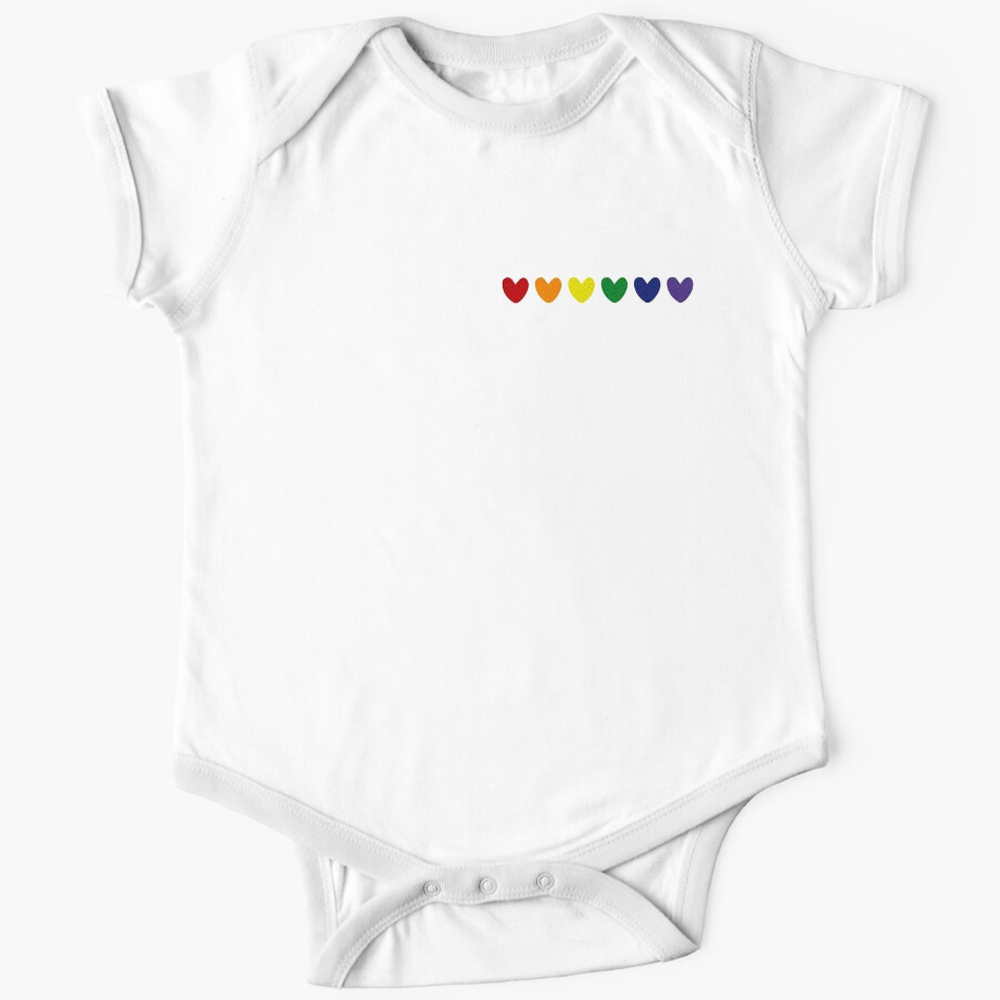 Family Pride Heart LGBTQ Shirt & Baby Bodysuit