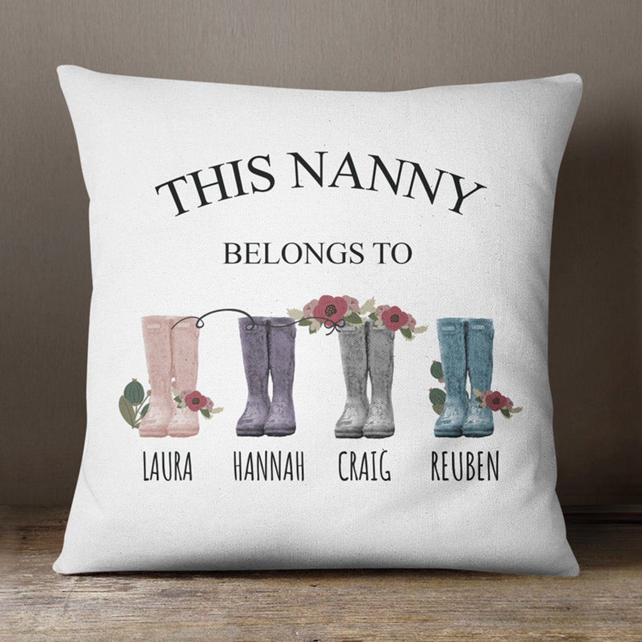 Personalized Pillowcase Of Mothers Day Gifts（Without Pillow)