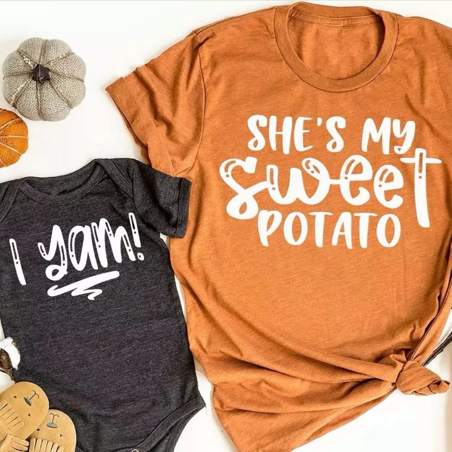 Mommy And Me Fall Family Matching Shirt 