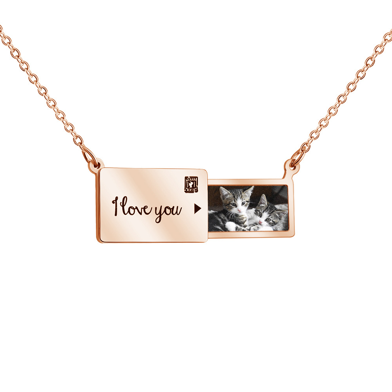 Personalized Photo Necklace
