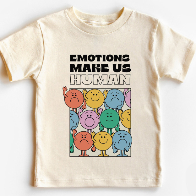 Emotions Make Us Human Funny T-shirt