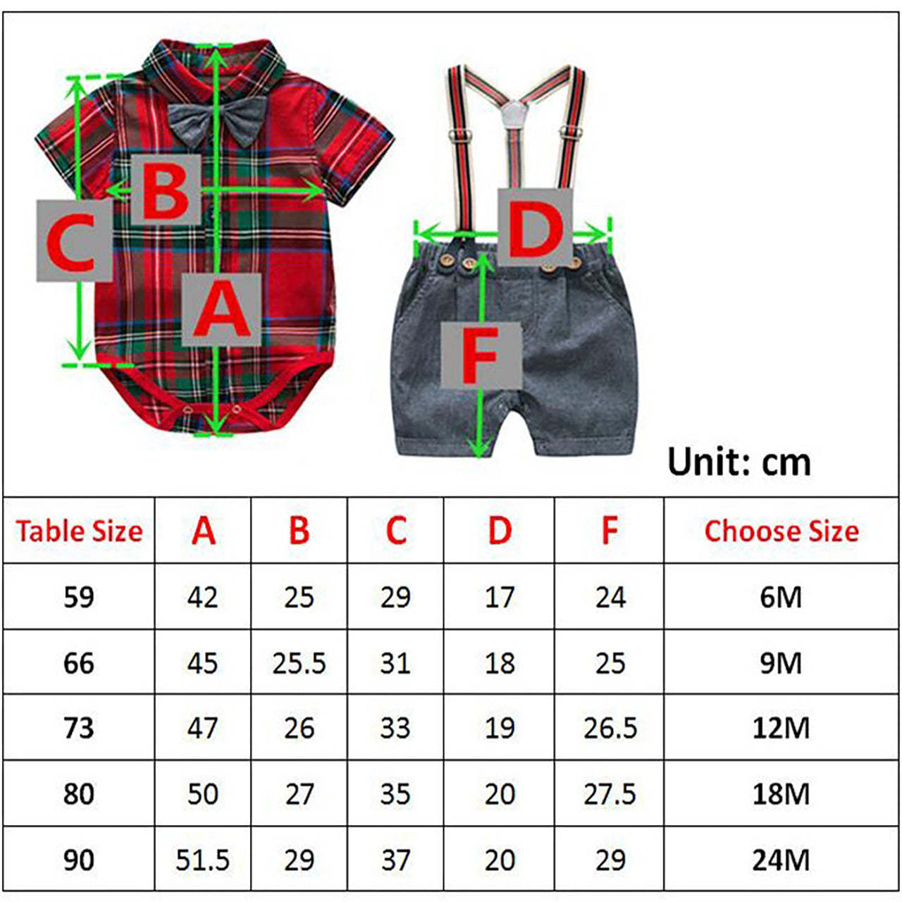 Baby Boy Shirt and Suspender Short Set