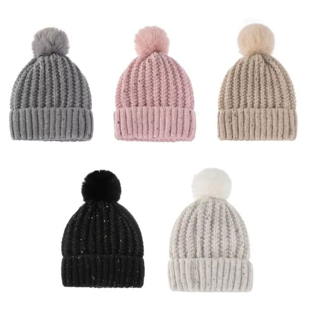 5-Color Knitted Beanie