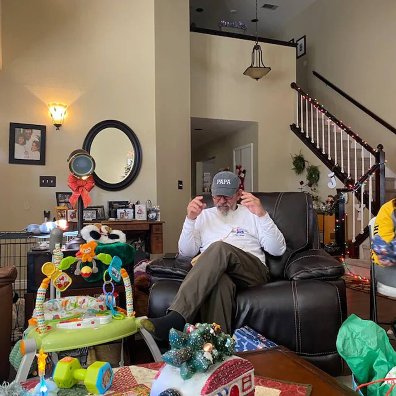 Personalized Papa Or Nana Hat Embroidery