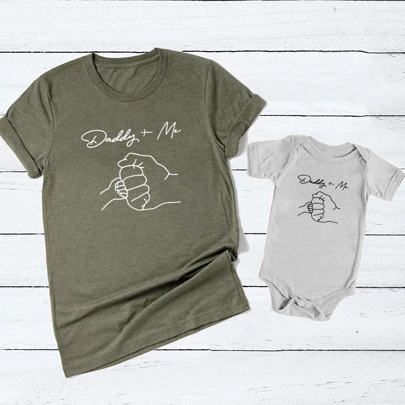 Fist Bump Daddy Shirts For Dad And Me