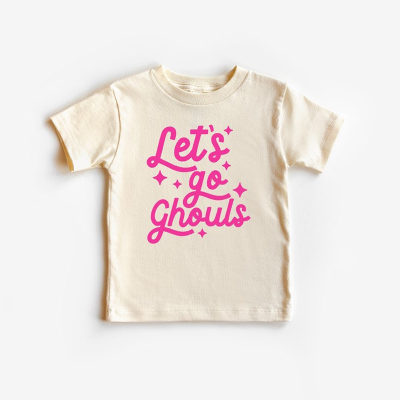 Let's Go Ghouls Kids Halloween Shirt