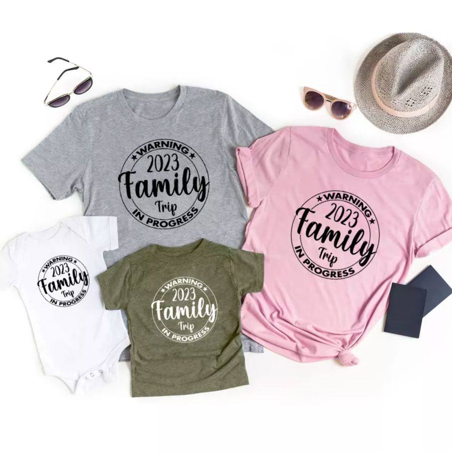 Family Trip Vacation Matching Shirts