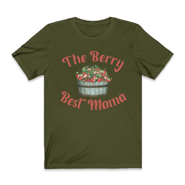 Berry Best Mama Strawberry Shirt