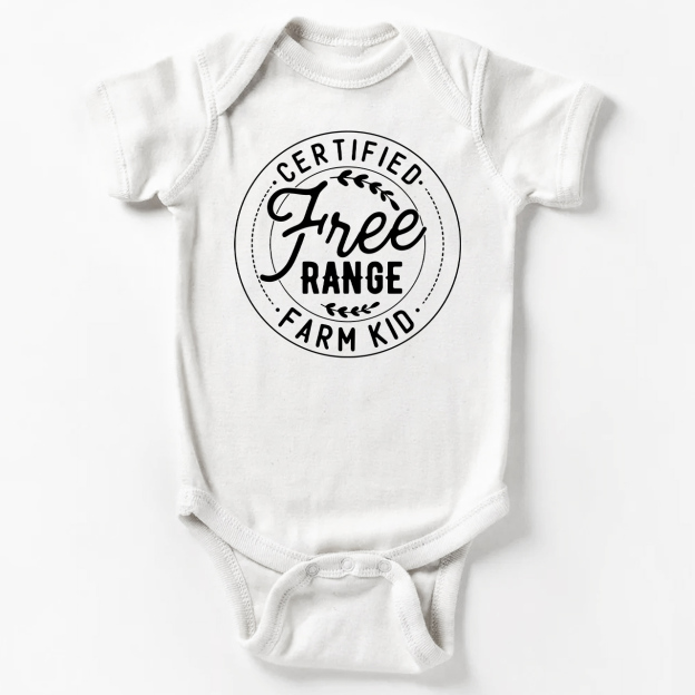 Free Range Farm Bodysuit For Baby